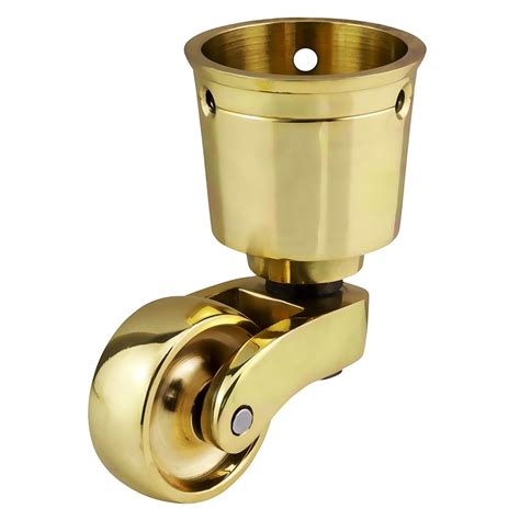 brass caster wheels|antique brass furniture casters.